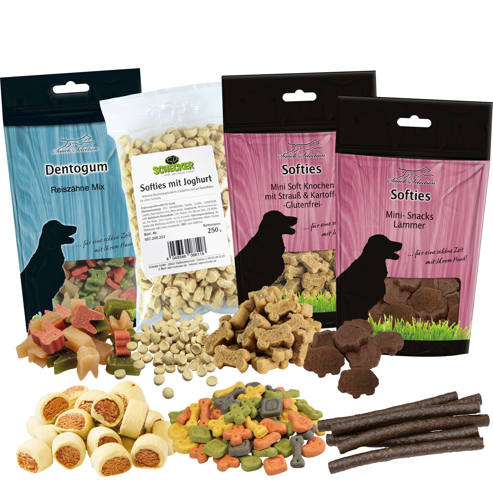 Schecker Hundekekse - Snack Testpaket