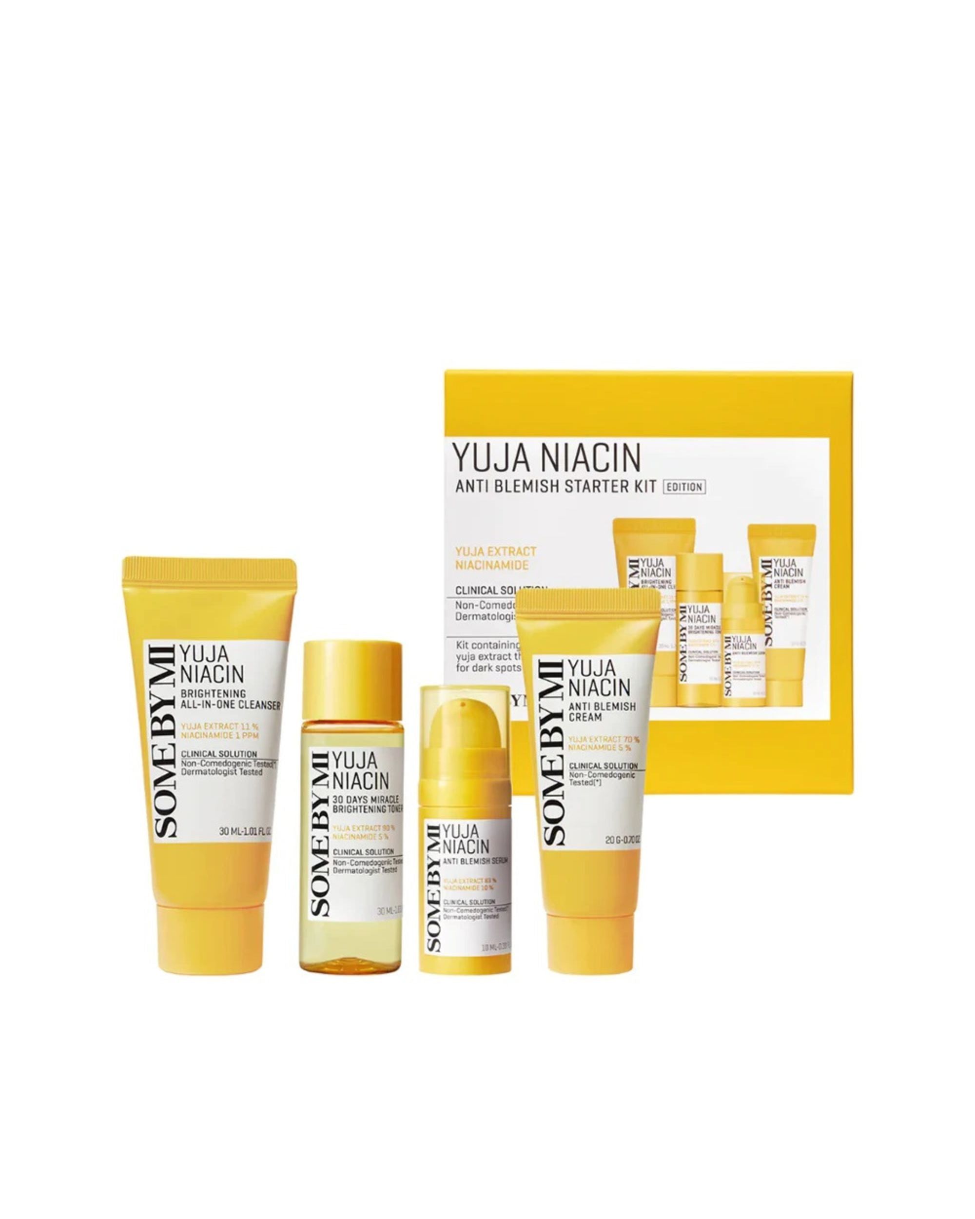 SOMEBYMI Yuja Niacin Anti Blemish Starter Kit