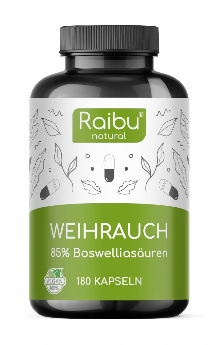 Weihrauch Kapseln Hochdosiert - RAIBU