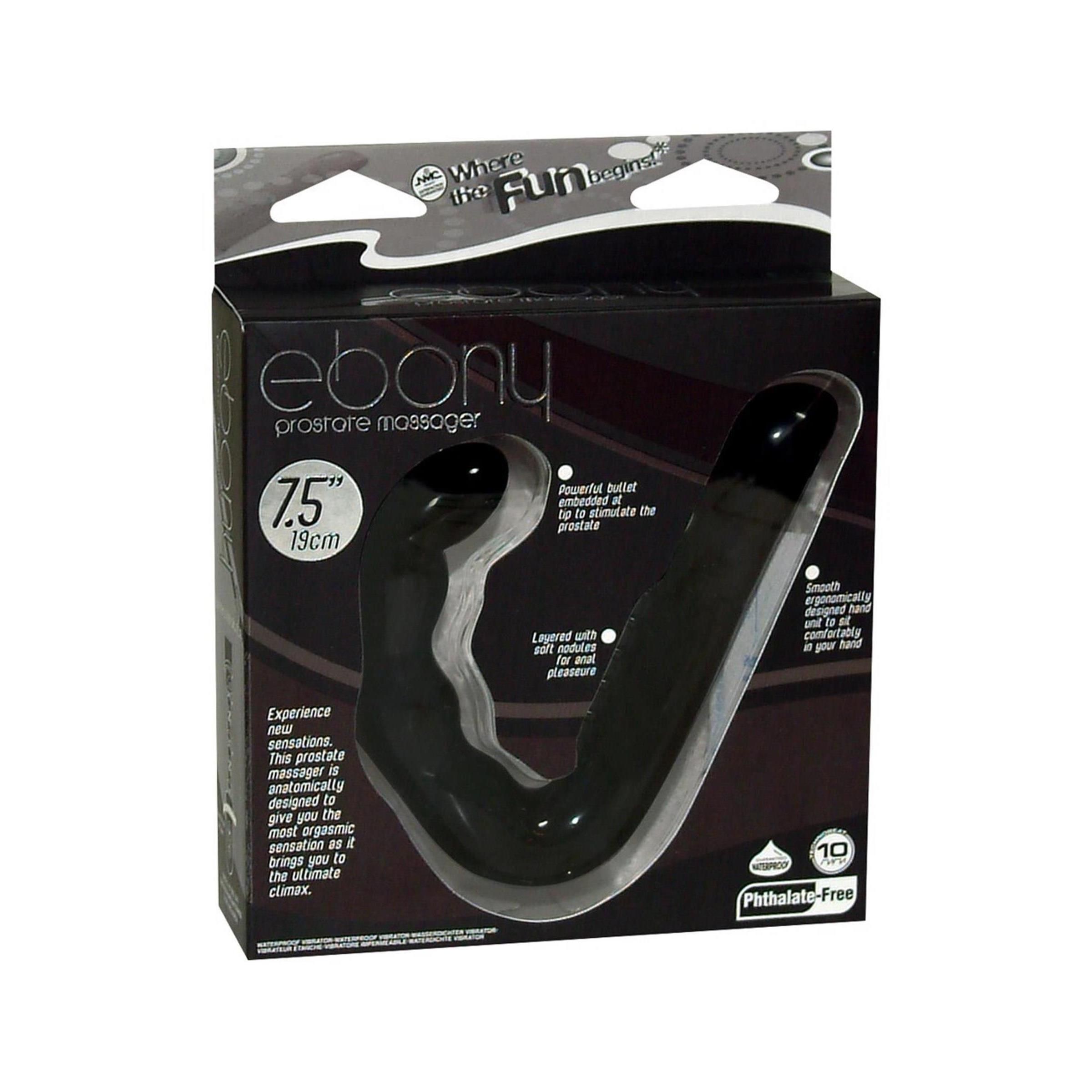 NMC- Ebony Prostate Massager