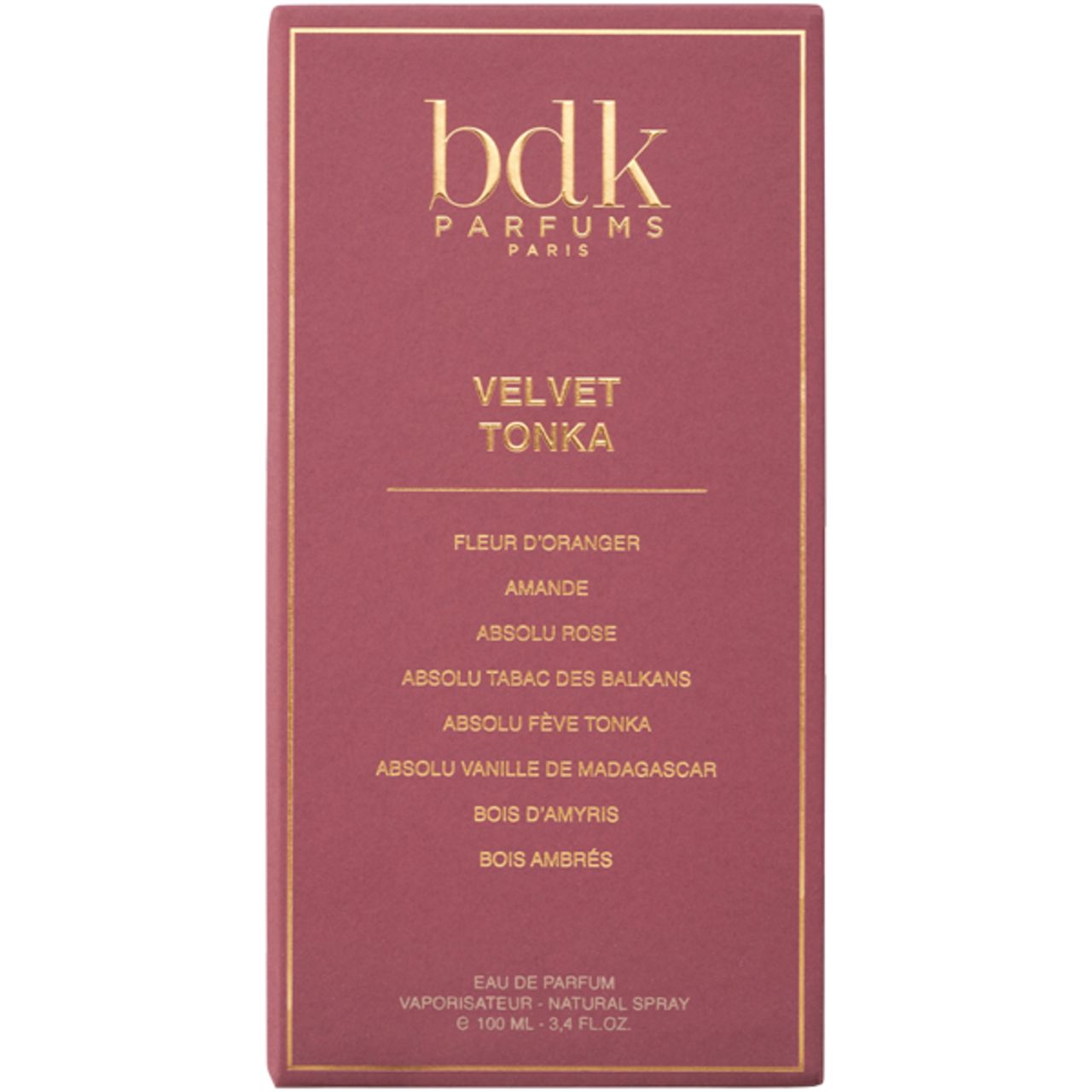 BDK, Velvet Tonka EdP Nat. Spray
