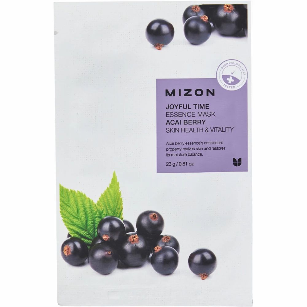 Mizon Joyful Time Essence Maske Acai-Beere 5 g Gesichtsmaske