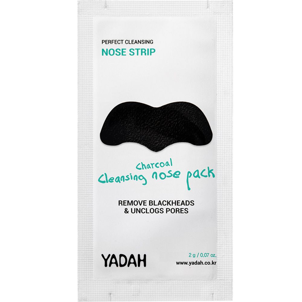 YADAH Charcoal Cleansing Nose Pack Nose pore strips 10 x 2 gr