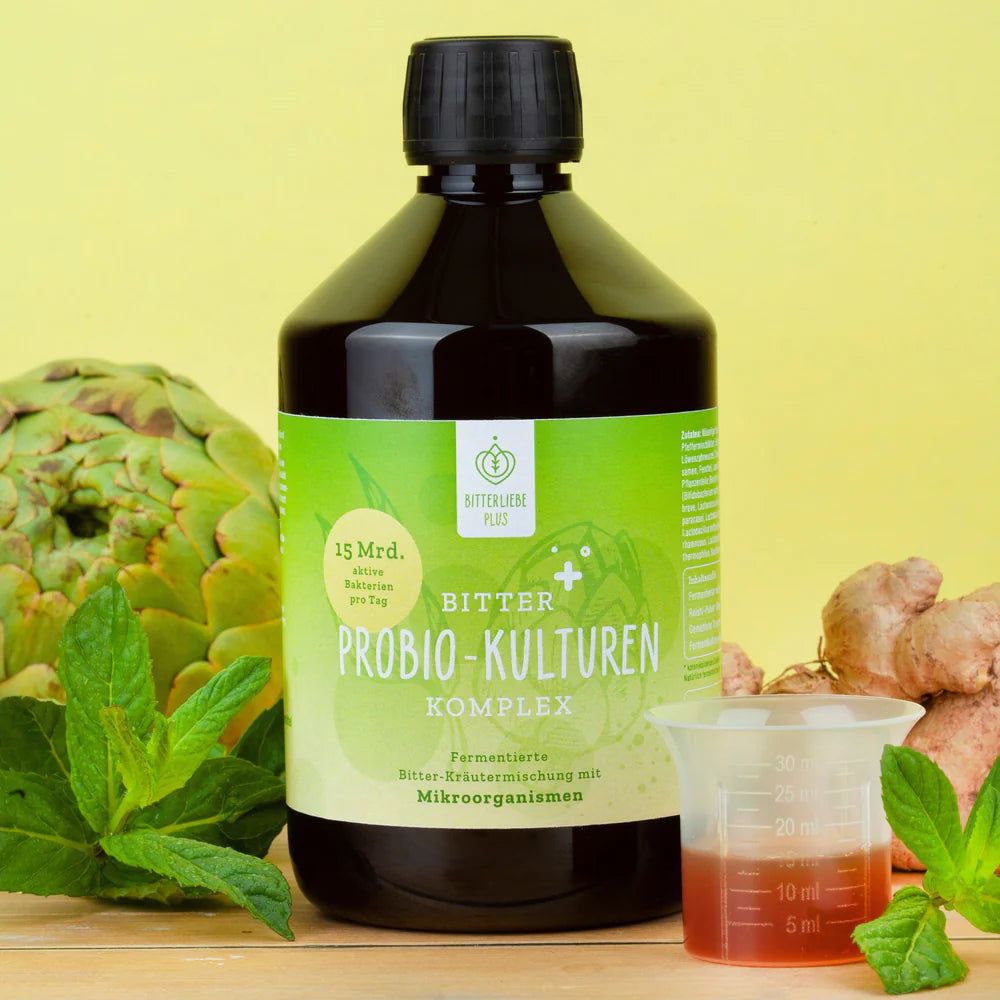 BitterLiebe - Probio Kulturen Komplex - flüssige Darmbakterien mit 15 Milliarden Bakterien