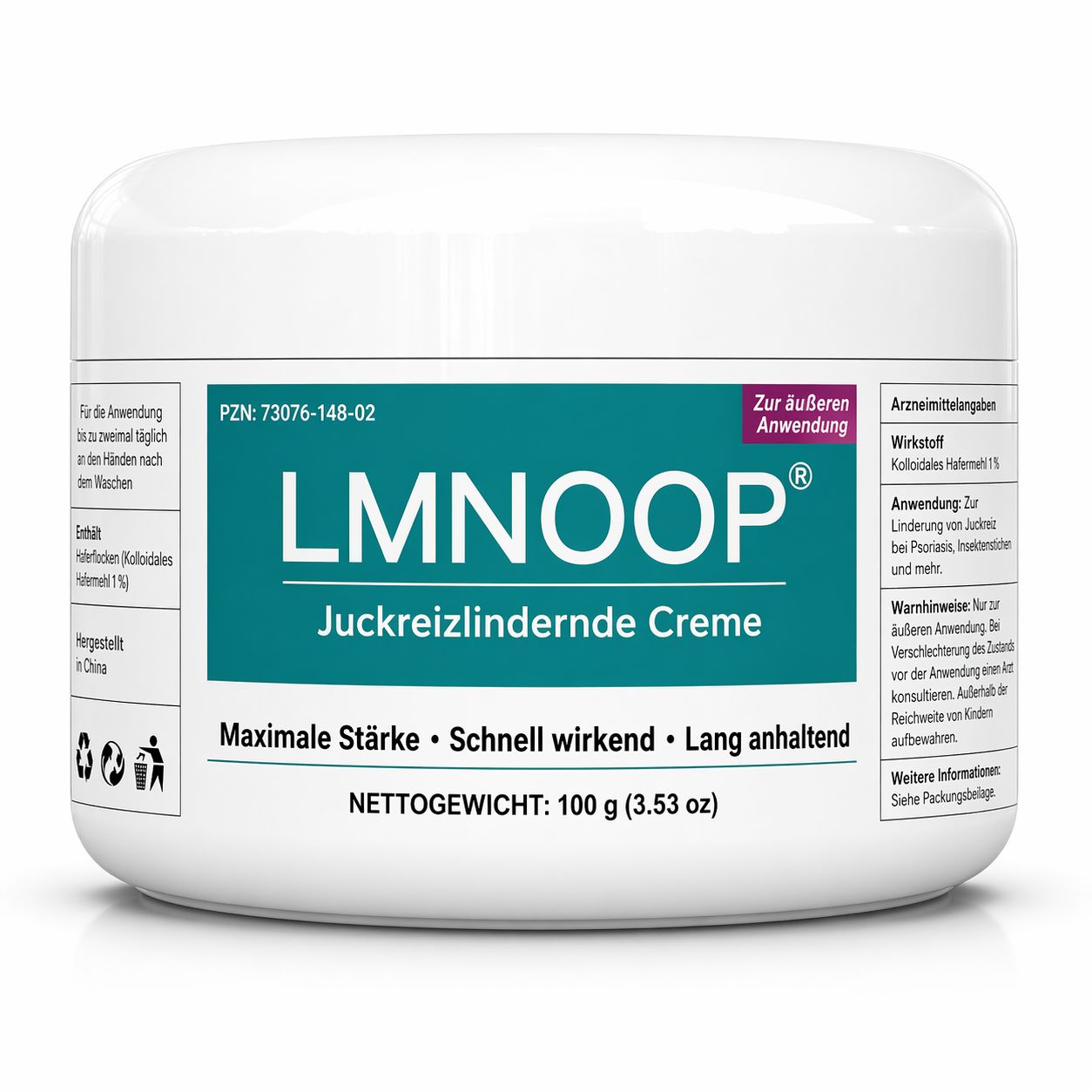 LMNOOP Anti Juckreiz Creme Starke Formel