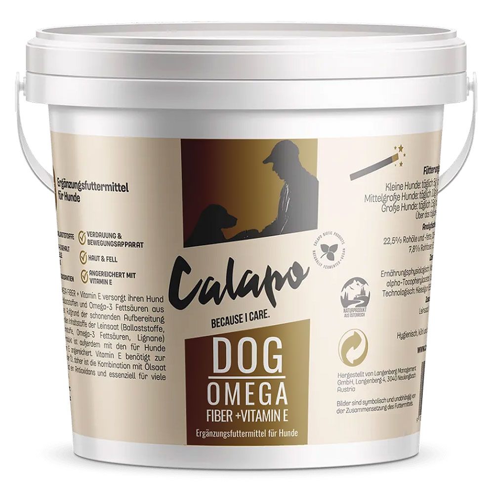 CALAPO DOG OMEGA FIBER + VITAMIN E