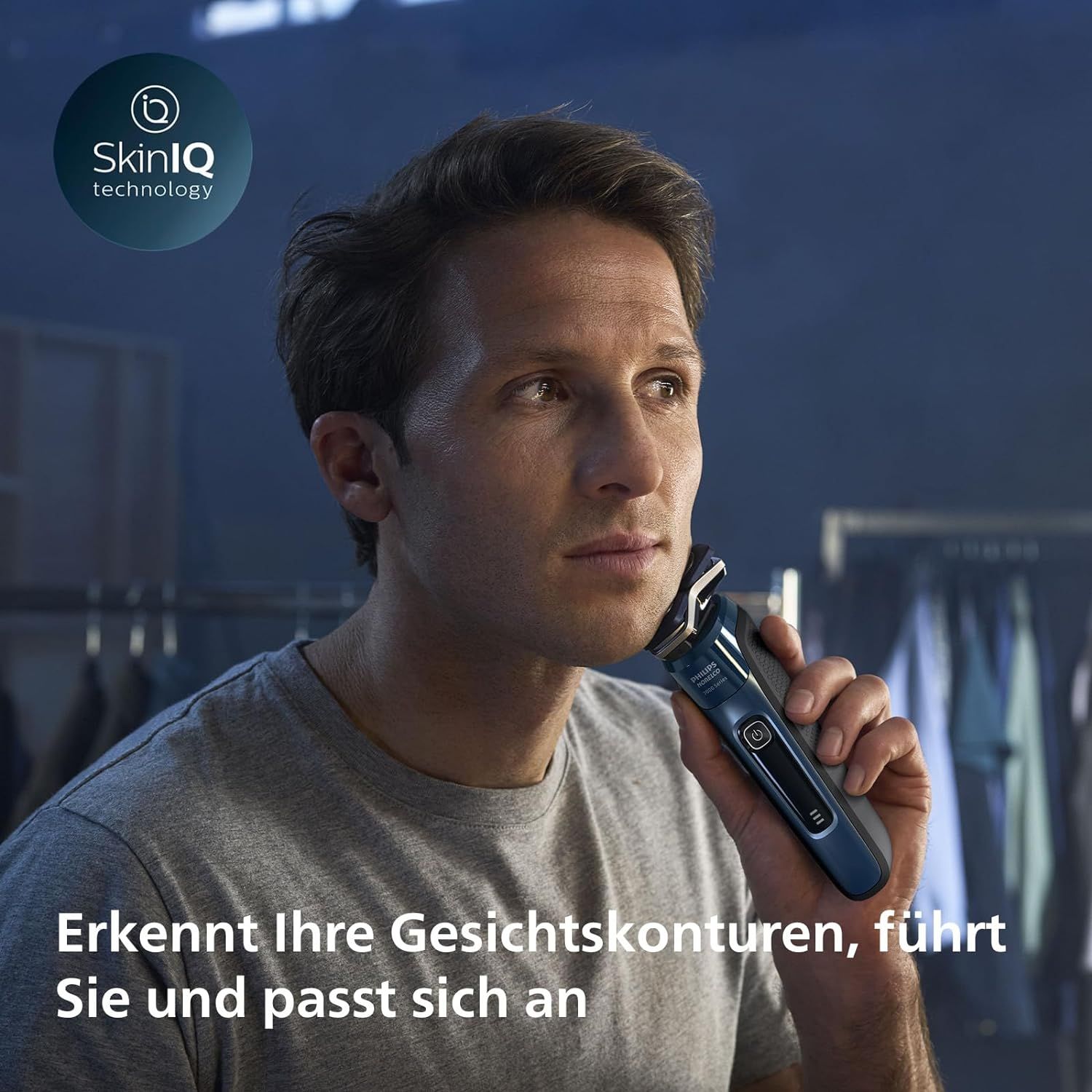 Philips Shaver Series 7000 – Elektrischer Nass- und Trockenrasierer für Herren