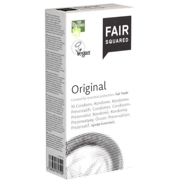 Fair Squared «Original» Fair-Trade-Kondome, CO²-neutral und vegan
