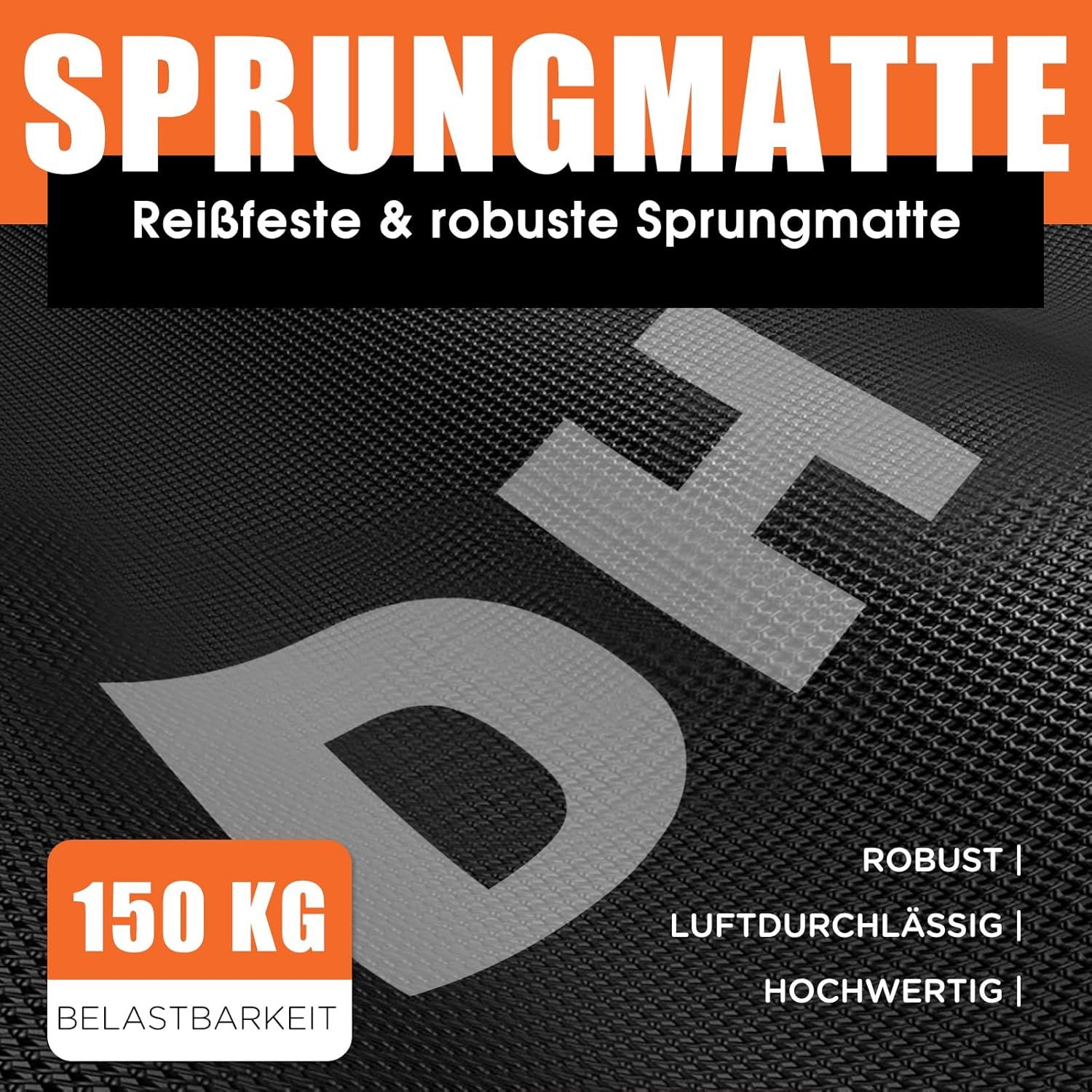 DH FitLife klappbar Fitness Trampolin