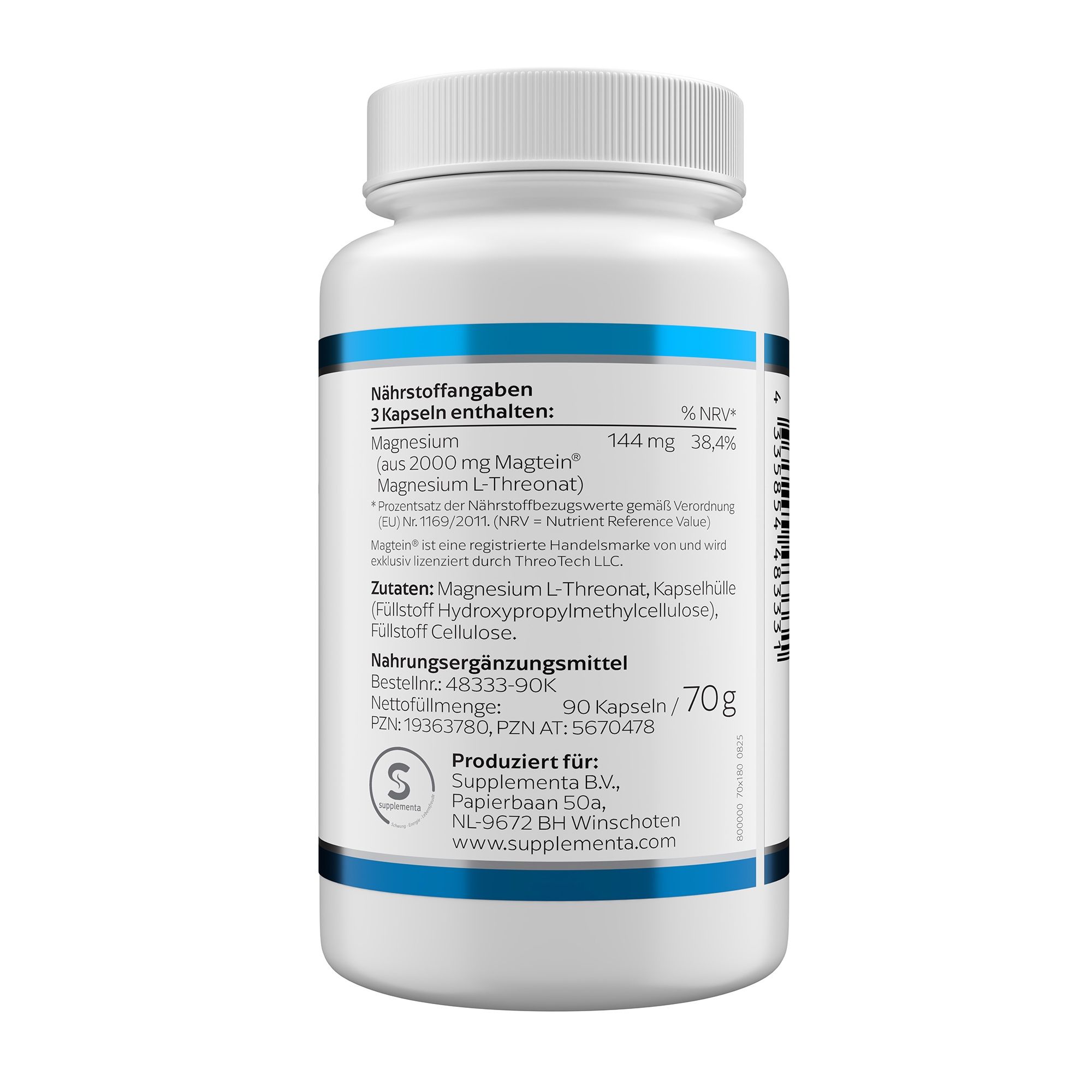 Klean Labs Magnesium L-Threonat Magtein