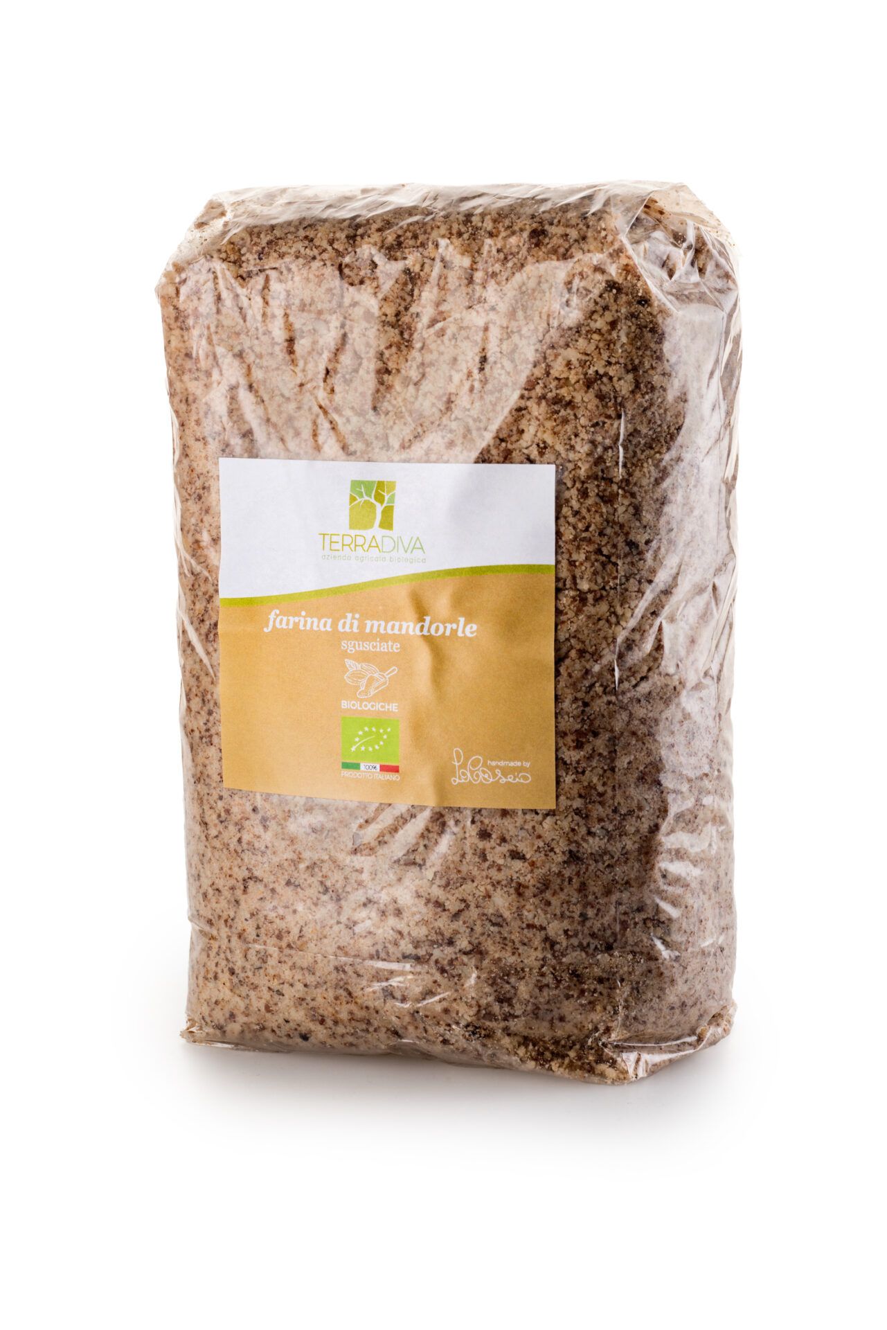 Terradiva farina mandorle sgusciate biologiche