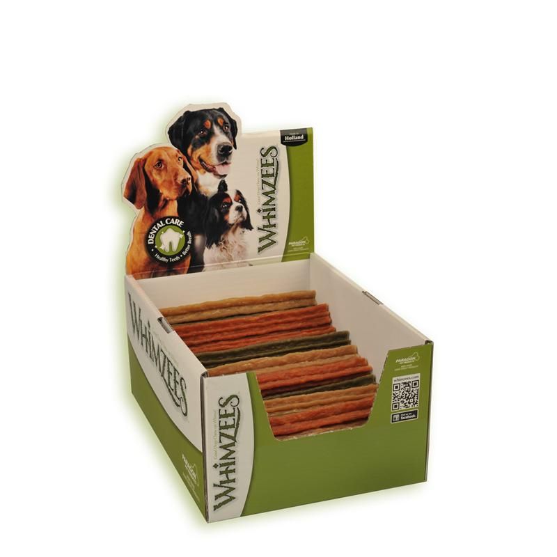 Whimzees Stix L Display 3 kg