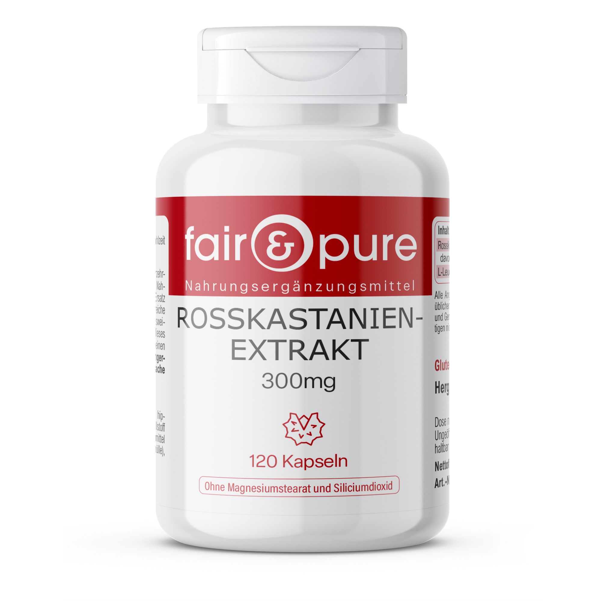 fair - pure | Rosskastanien Extrakt 300mg schluckfreundlich 120 St