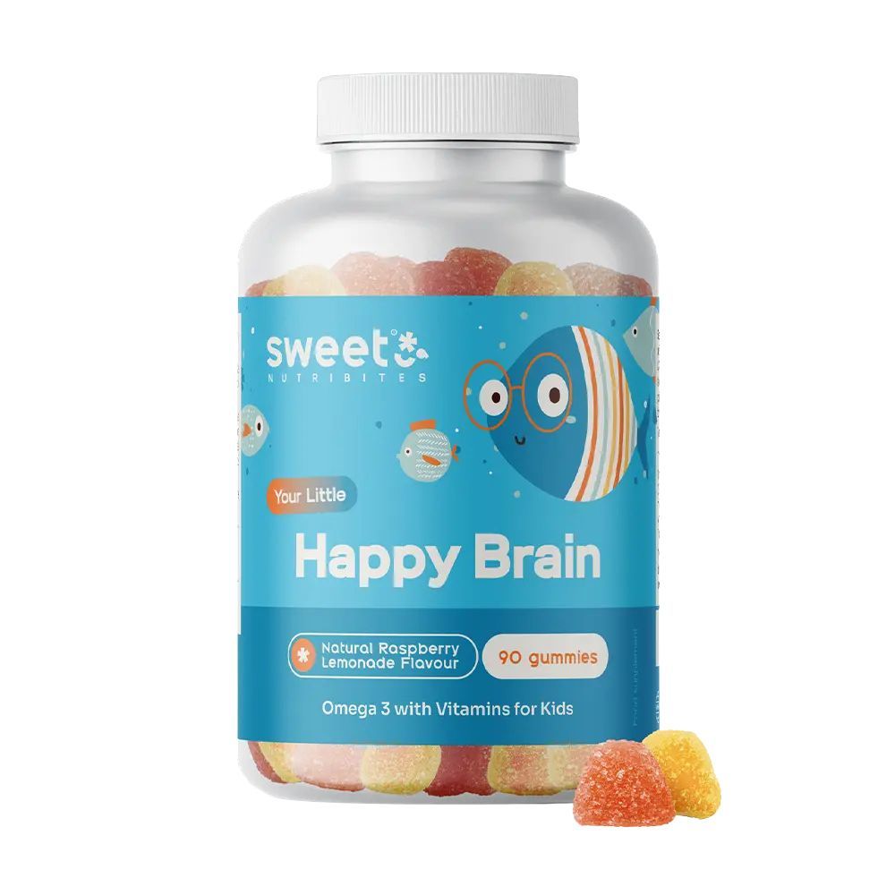 Sweet Nutribites Happy Brain – Gummis für Kinder mit Omega-3
