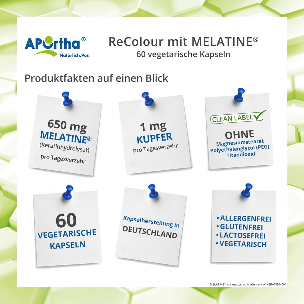 APOrtha® ReColour MELATINE® Kapseln