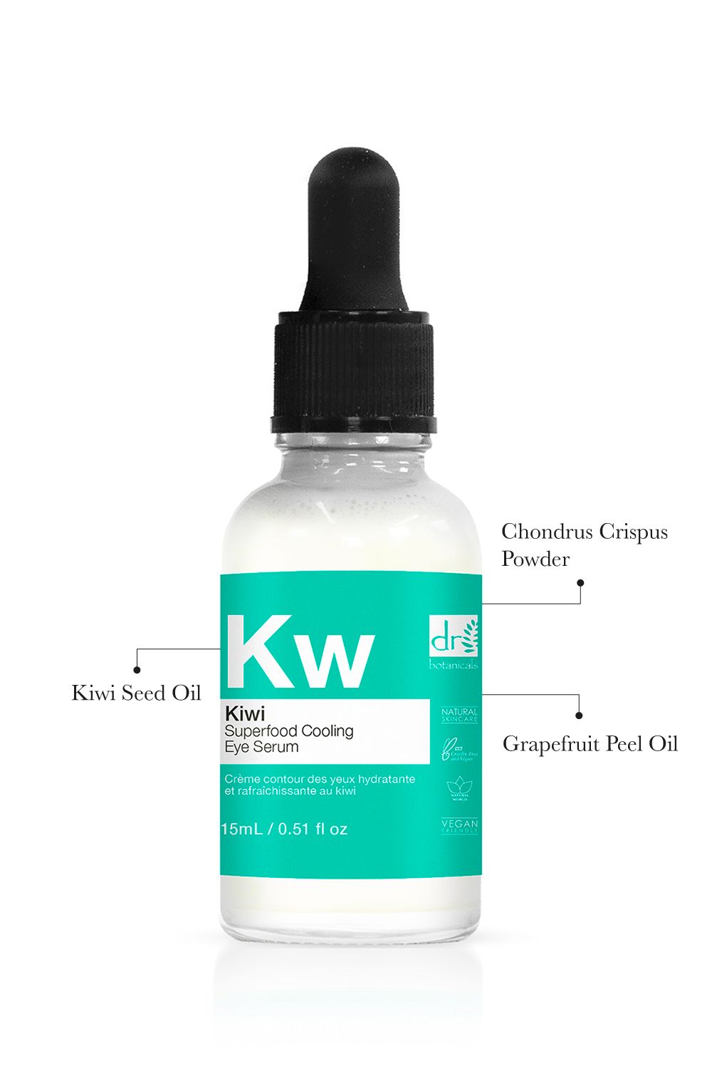 Dr Botanicals Kiwi Superfood Cooling Eye Serum