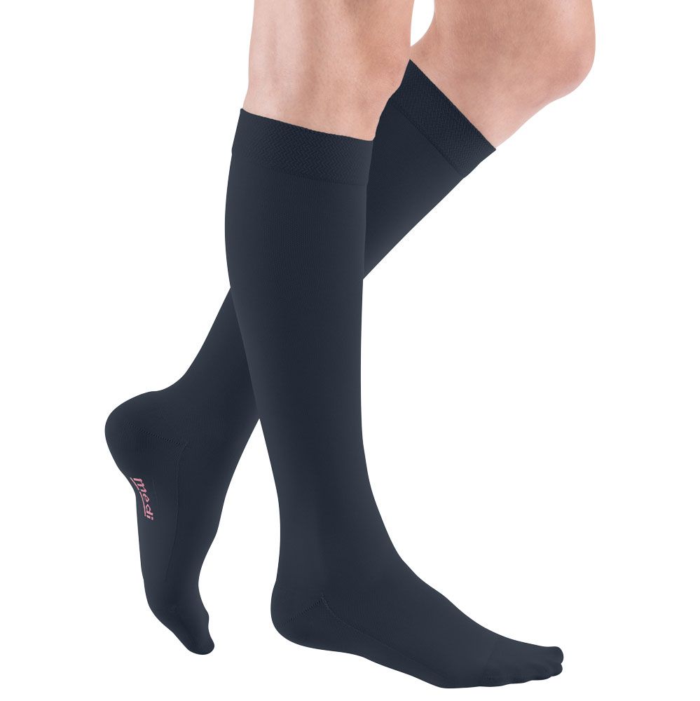 mediven comfort CCL2 AD Kompressionsstrümpfe normal (39-44 cm) Softspitze u. Trikotabschlussrand