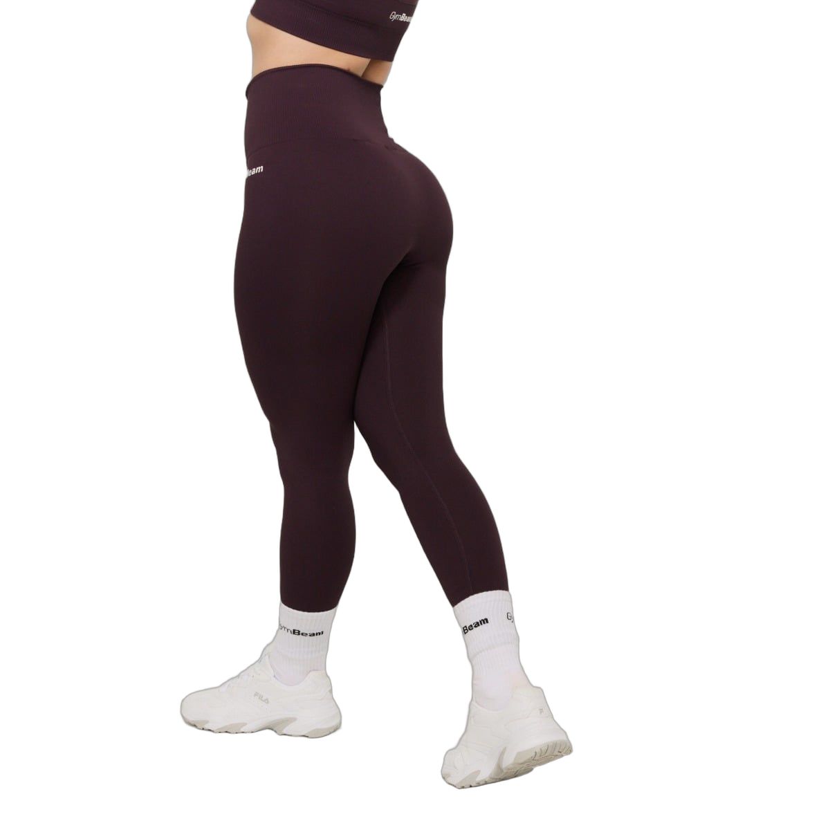 GymBeam Damen Leggings nahtlos mit hoher Taille GymBabe Eclipse 1 St
