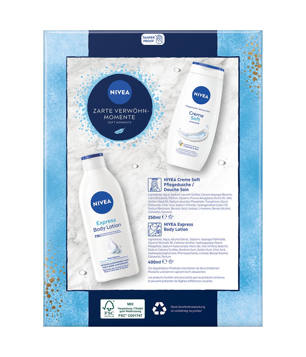 NIVEA Zarte Verwöhn-Momente Geschenkset