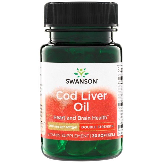 SWANSON Olio di fegato di merluzzo 700 mg