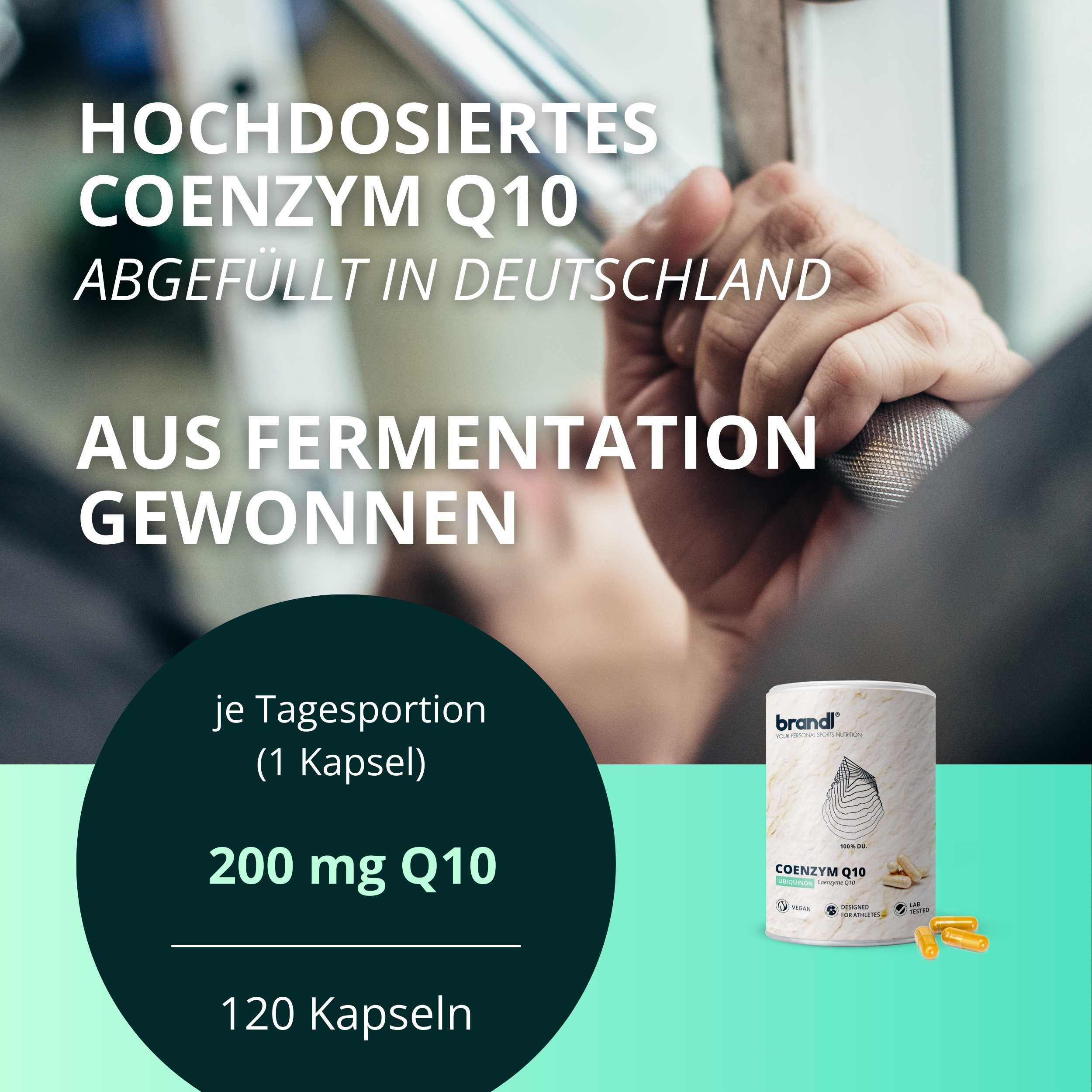 brandl® Coenzym Q10 (Ubiquinon) 120 St Kapseln