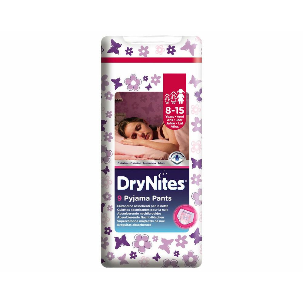 DryNites Pyjama Pants Girl 8-15 Jahre L. XL