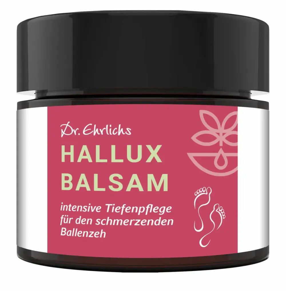 Dr. Ehrlichs Hallux Balsam zur Fußpflege 100 ml Fußbalsam