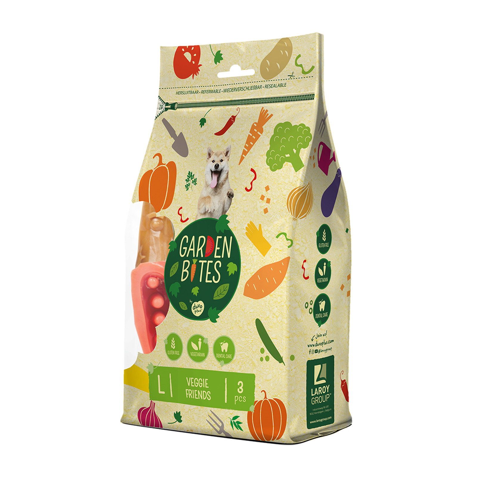 Garden Bites - Veggie Friends - vegetarischer Hundesnack