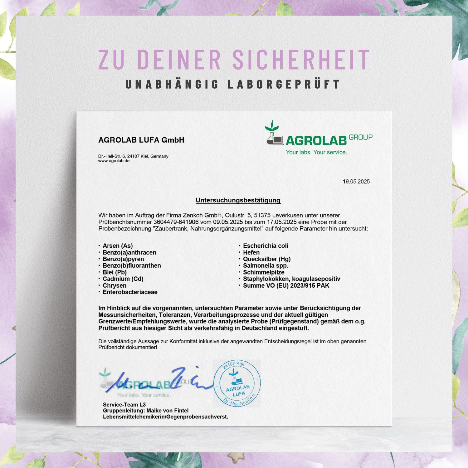 Kinder Immun Komplex Multivitamin Pulver- 19 Vitamine Mineralien Nährstoffe- Zaubertrank- NATURTREU®