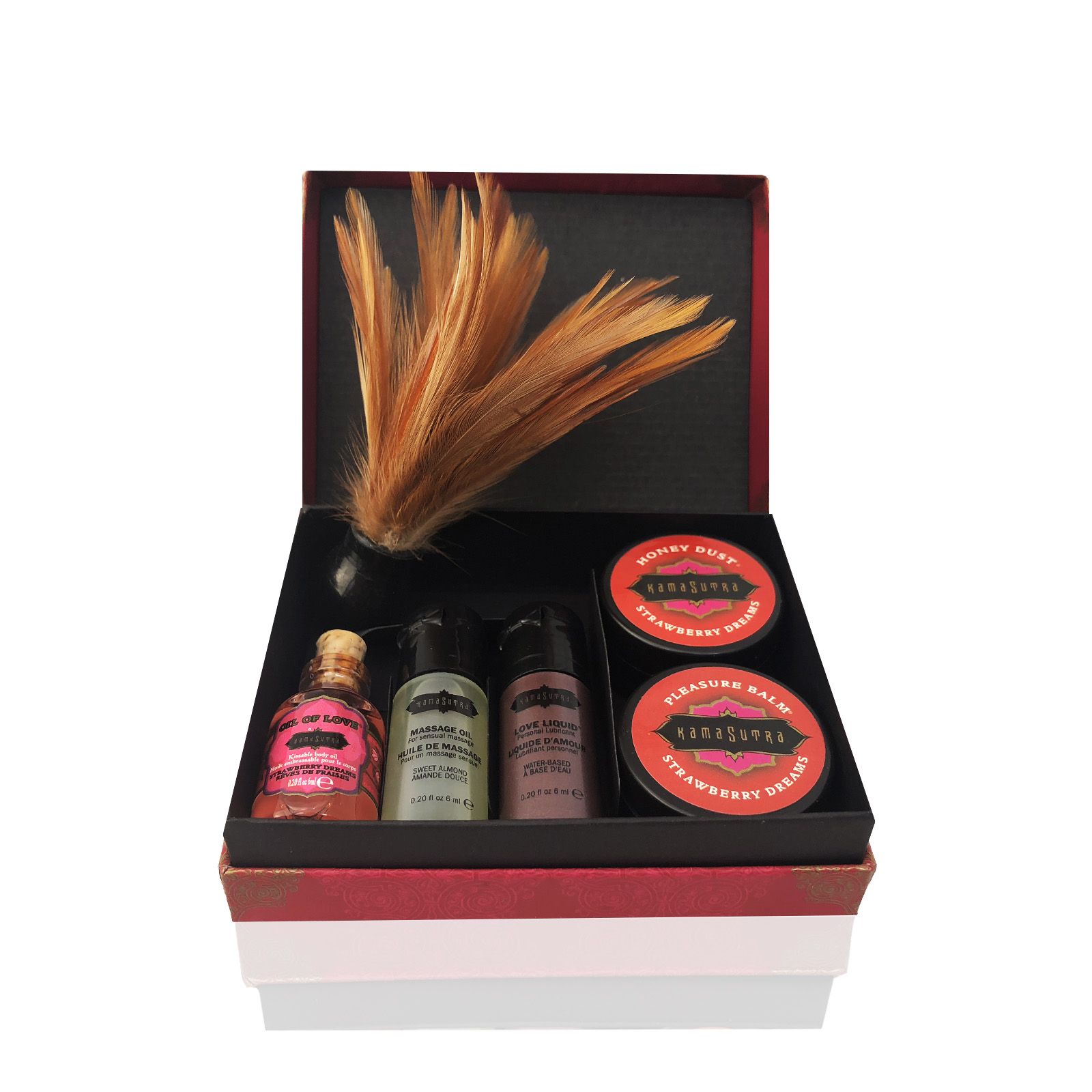 Kamasutra - Weekender Massage Kit Erdbeere 18 g