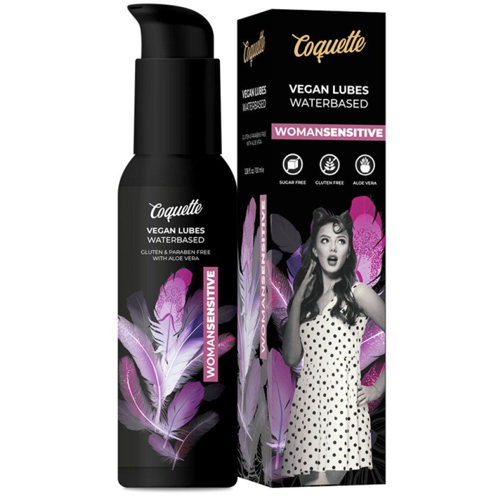 Coquette premium experience lubricante vegano womansensitive