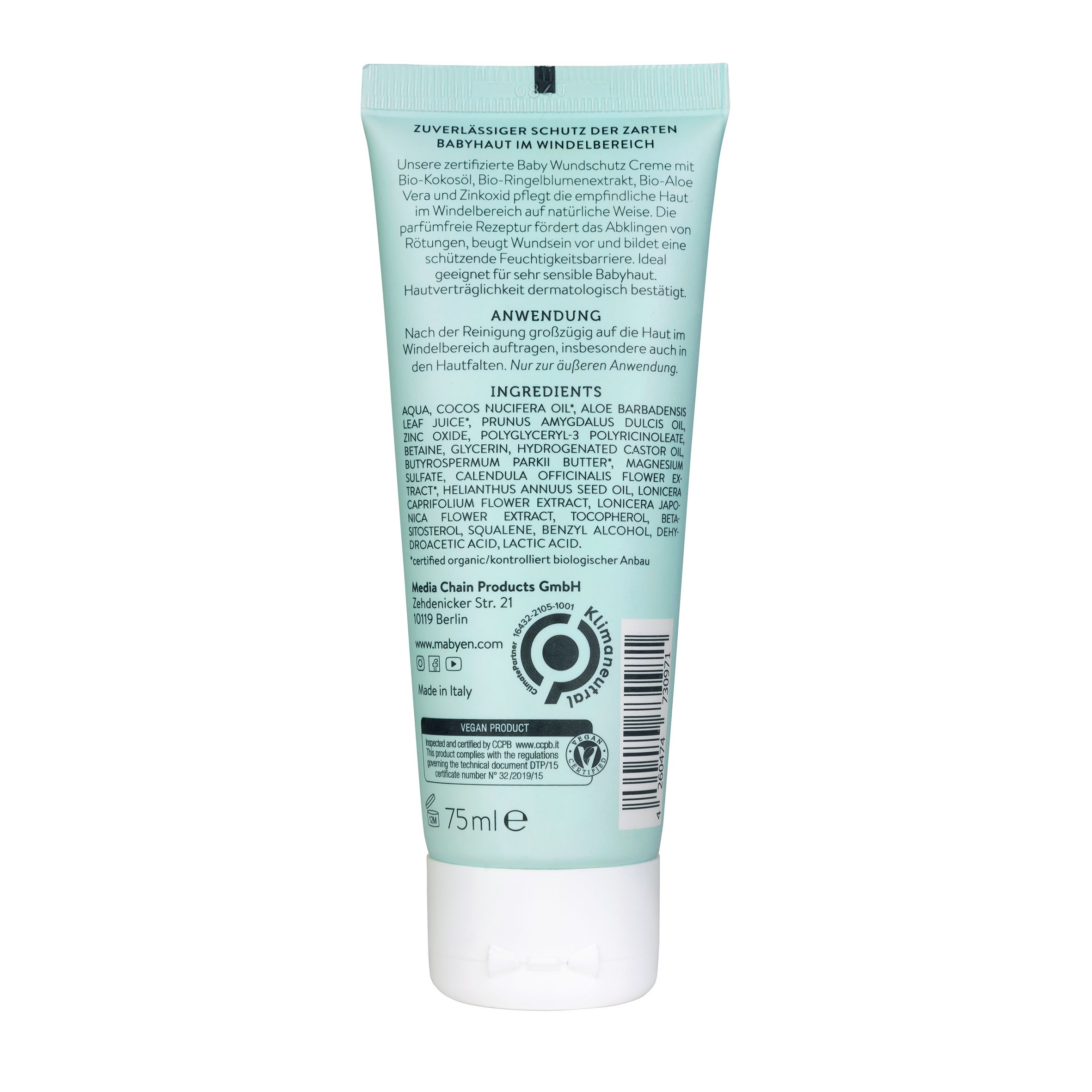 MABYEN Baby Wundschutz Creme