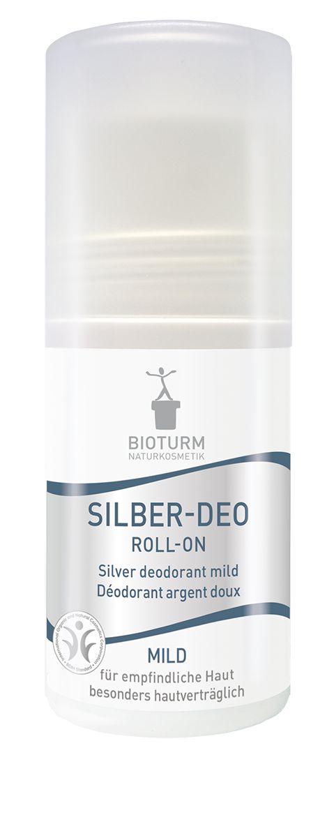 Bioturm Naturkosmetik Silber Deo Roll On Mild 50 ml
