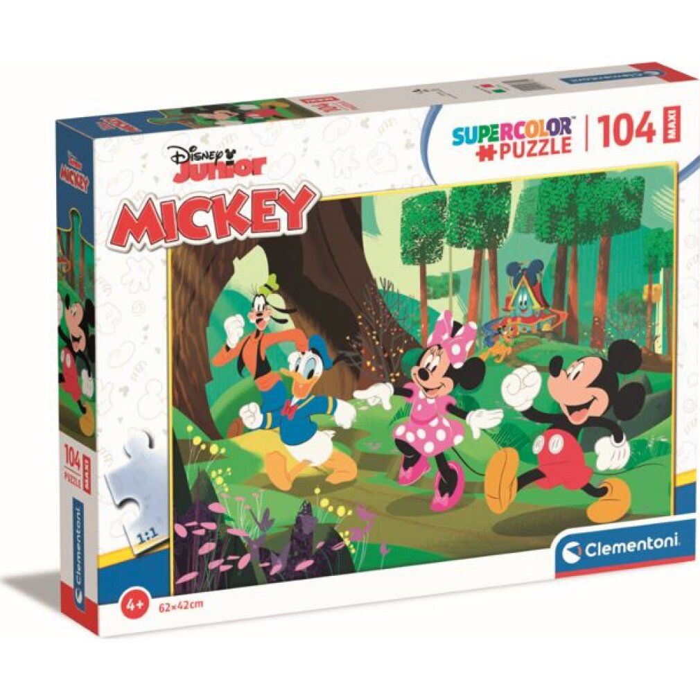 clementoni Puzzle Mickey und Freunde maxi 104 Teile
