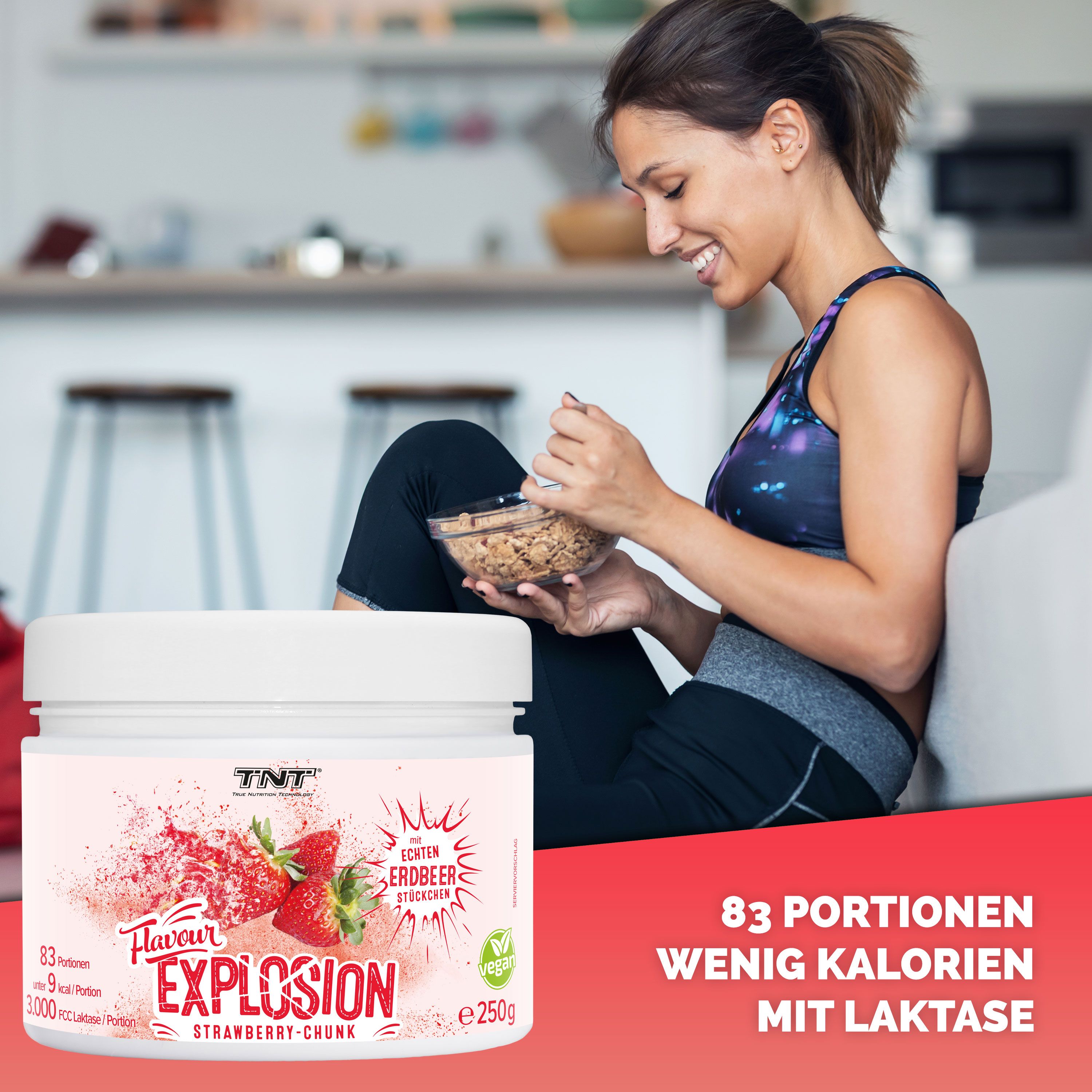 TNT Flavour Explosion - Leckeres Geschmackspulver - nur 9 Kalorien pro Portion