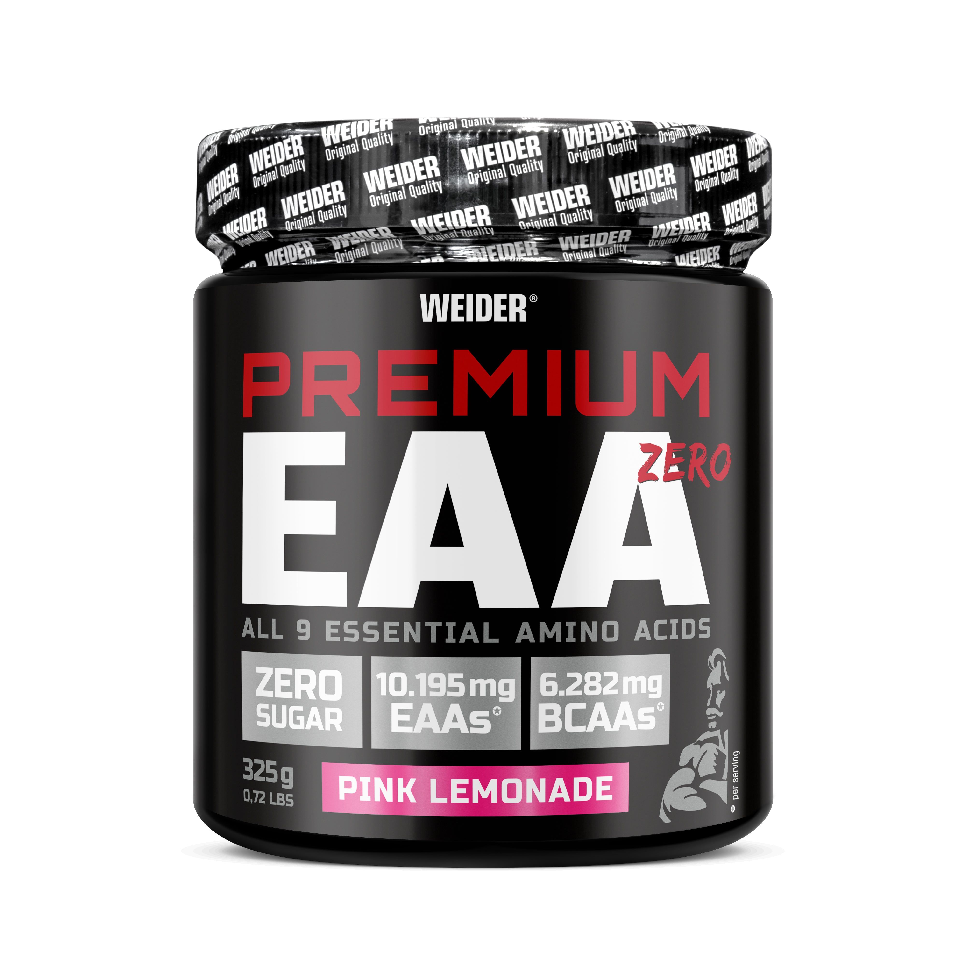 Weider Premium EAA Zero Pink Lemonade Dose, 325g. Enthält 9 essentielle Aminosäuren, Zero Zucker.