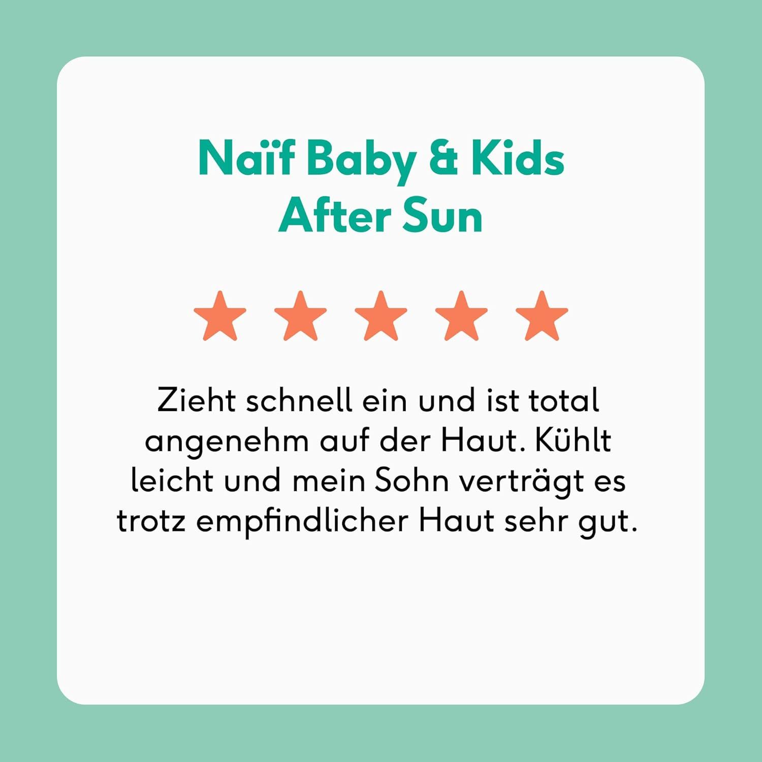Naïf - Kühlendes Aftersun-Spray - für Baby & Kind