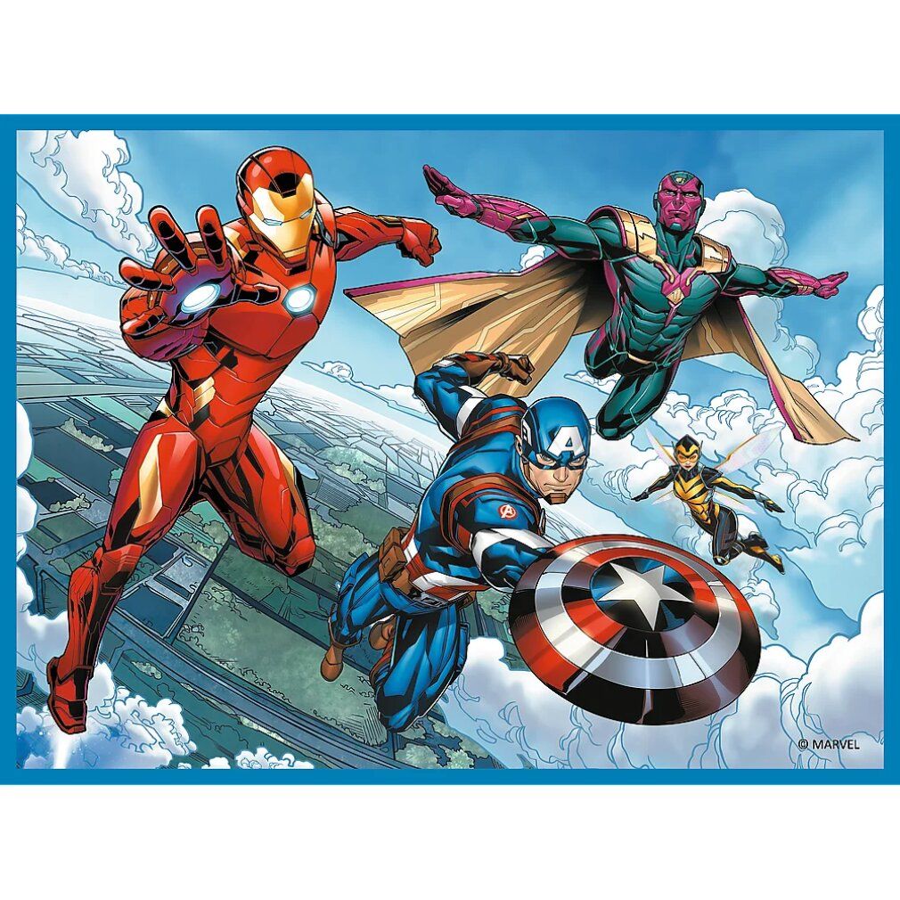 trefl 3in1 Avengers: Helden in Aktion (2x Puzzle + Memory-Spiel)