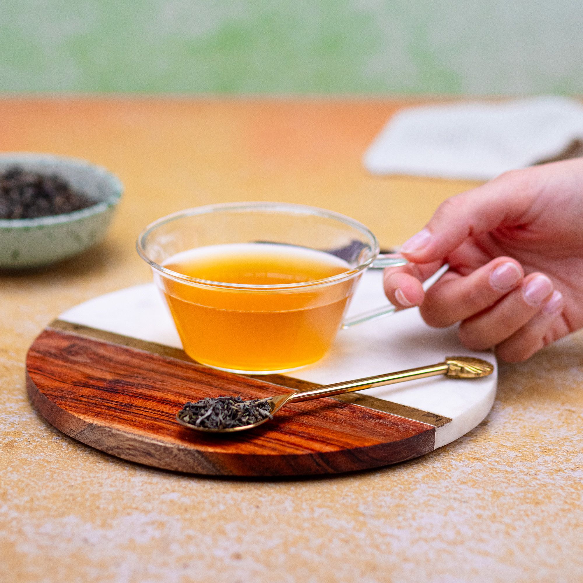 teeverliebt - Assam Bherjan TGFOP loser Bio Grüntee