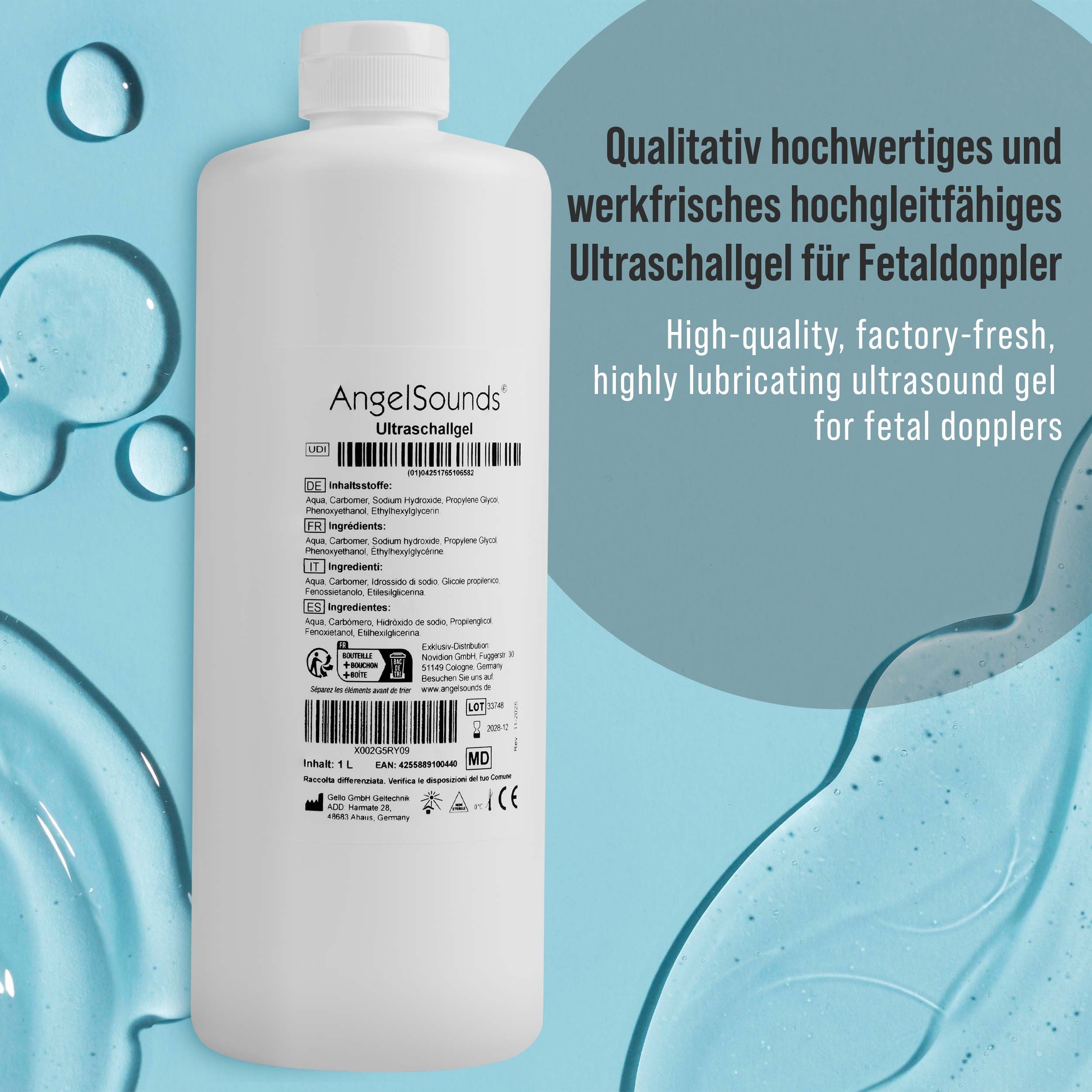 AngelSounds Ultraschallgel - Leitfähiges Sonographie Gel