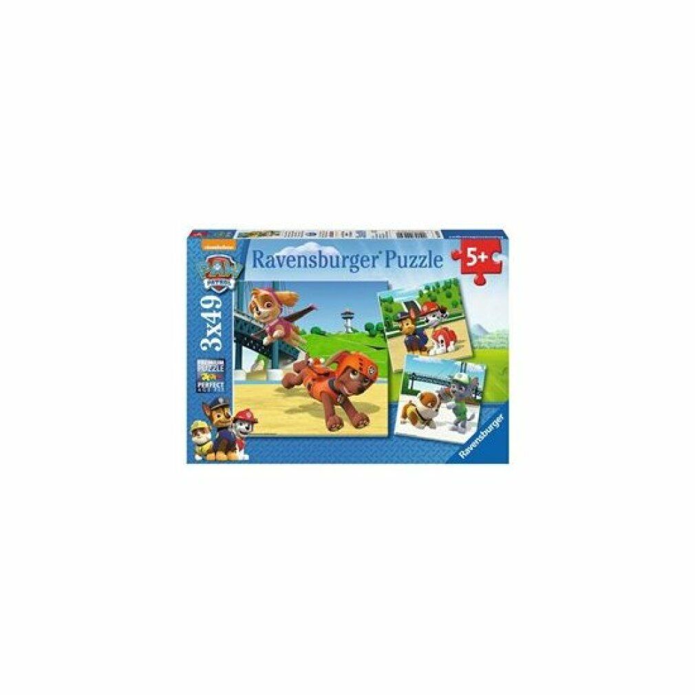 Ravensburger Ravenburger 9239 Puzzle Team auf 4 Pfoten 3 x 49 Teile