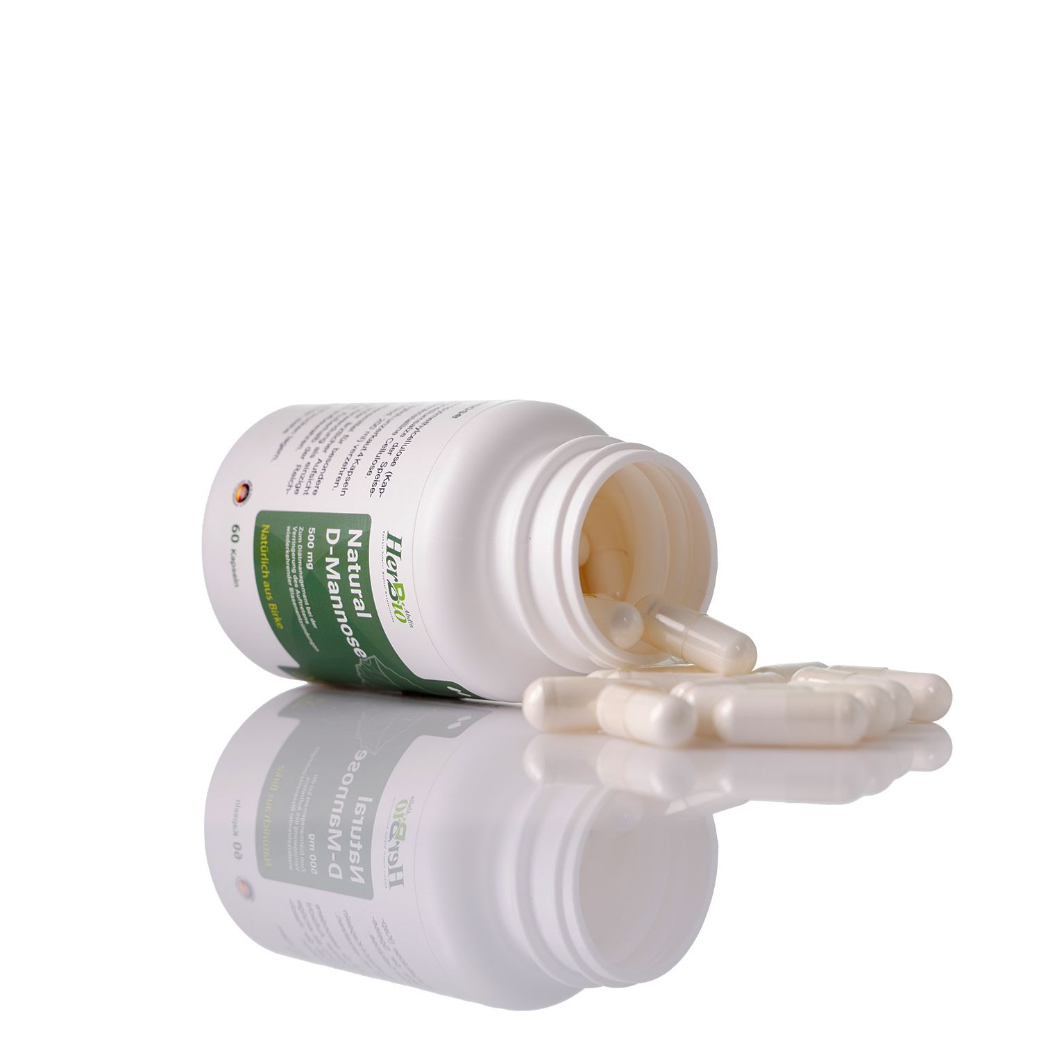 HerbBio Natural D-Mannose 500mg