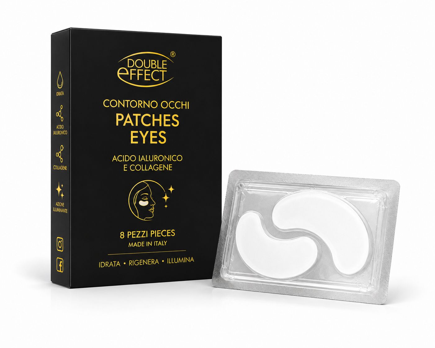 BRAND ITALIA - Patches Contorno Occhi Hydrogel Cryo effect
