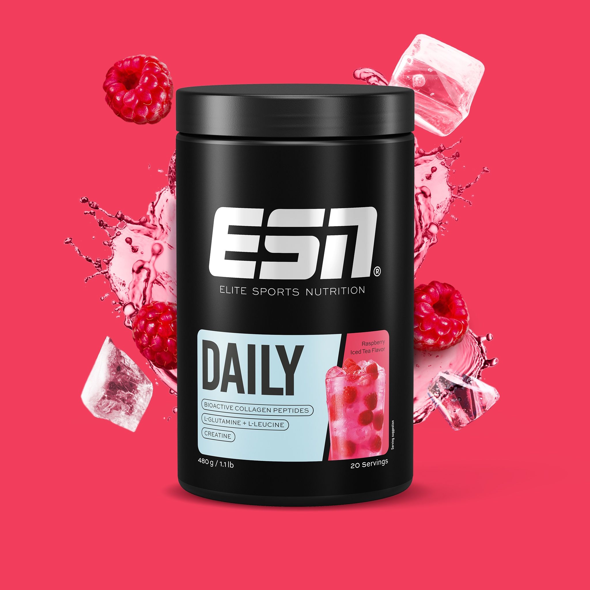 ESN Daily Kollagen, Glutamin, Kreatin Pulver