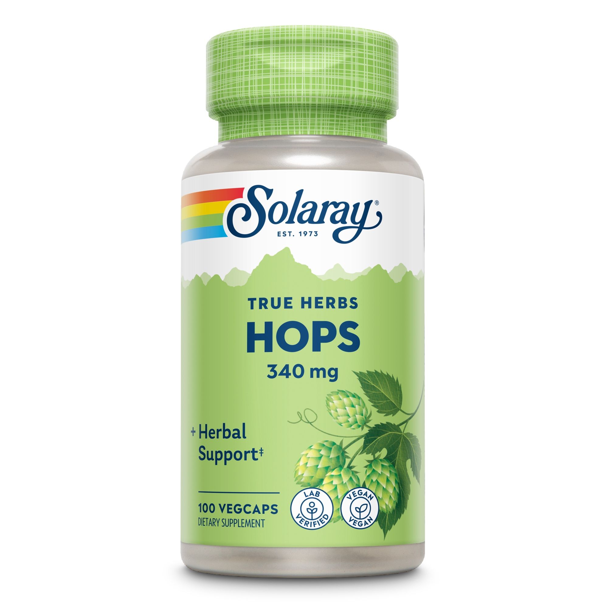 Solaray Hopfen 100 St Kapseln