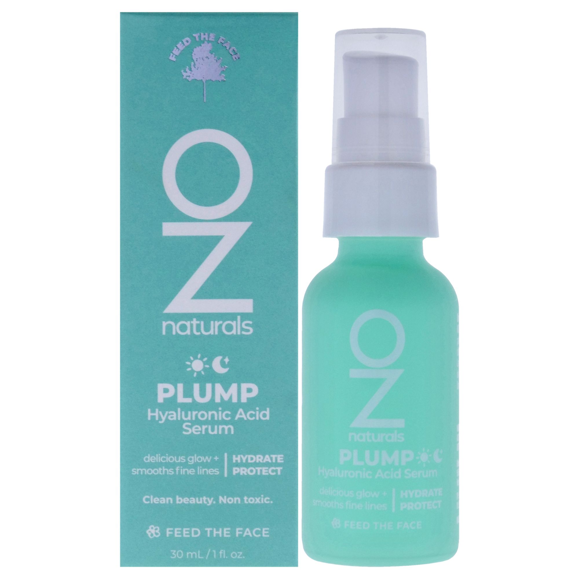 Plump Hyaluronic Acid Serum von OZNaturals