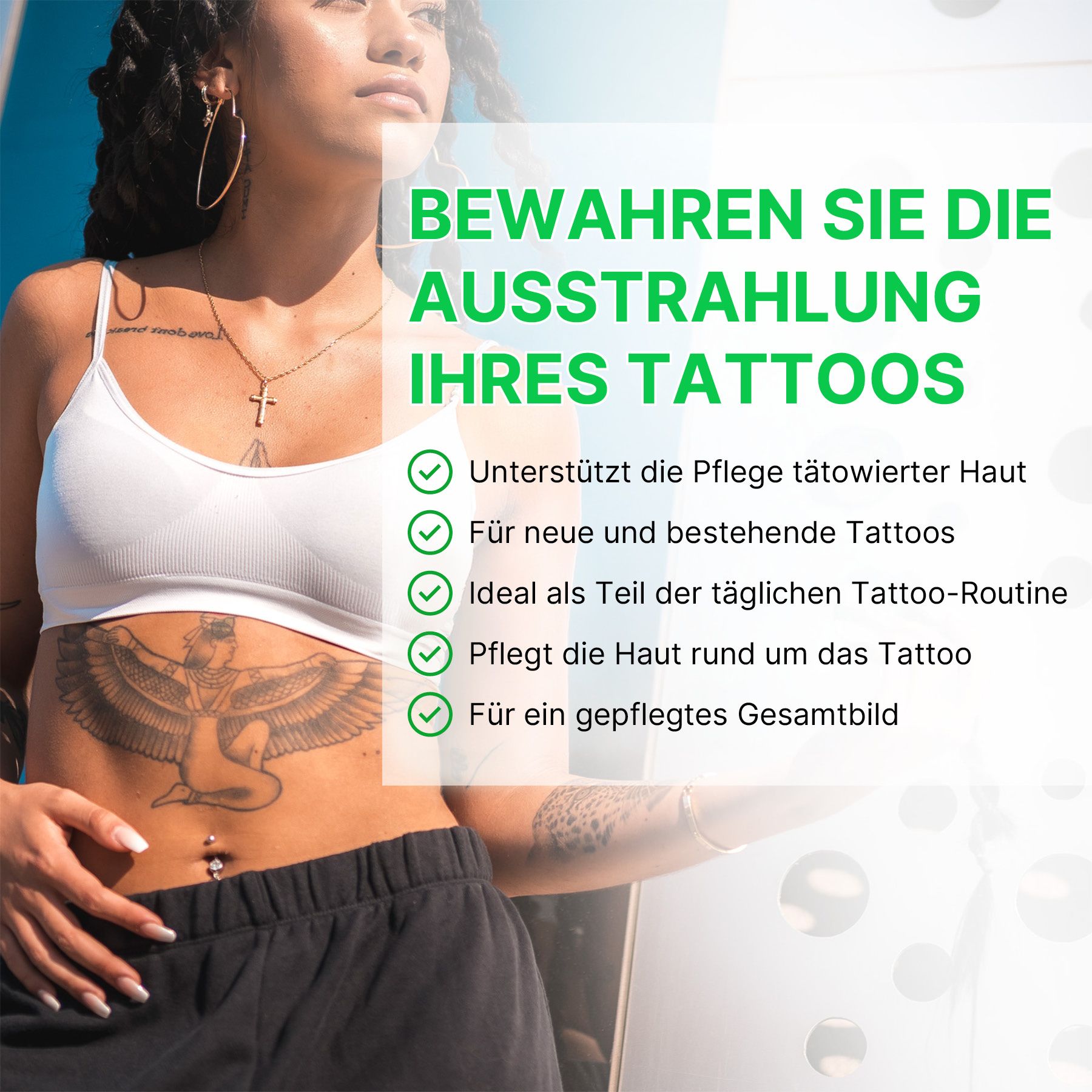 ALIVER Tattoocreme  für die Tattoopflege Aftercare