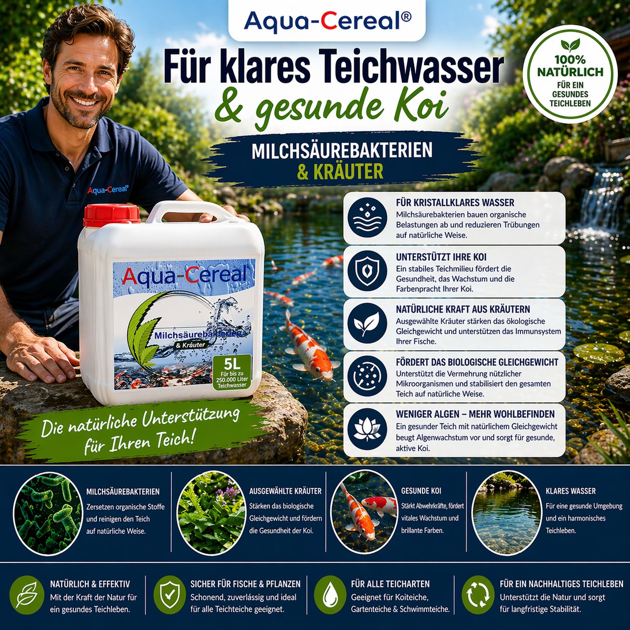 Aqua-Cereal Milchsäurebakterien & Kräuter