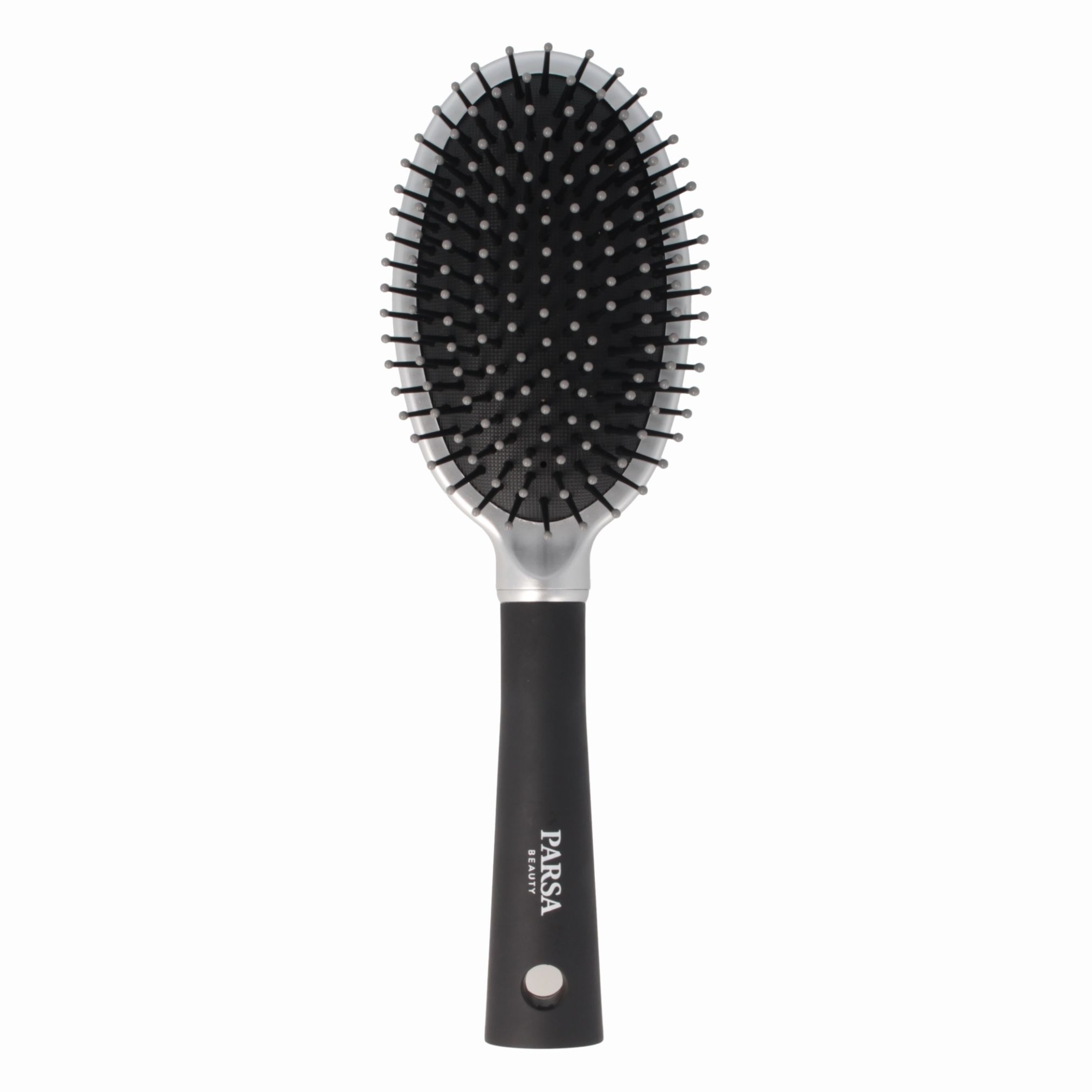 Parsa Beauty Essential Trend Line Oval Groß Haarbürste silber 1 St