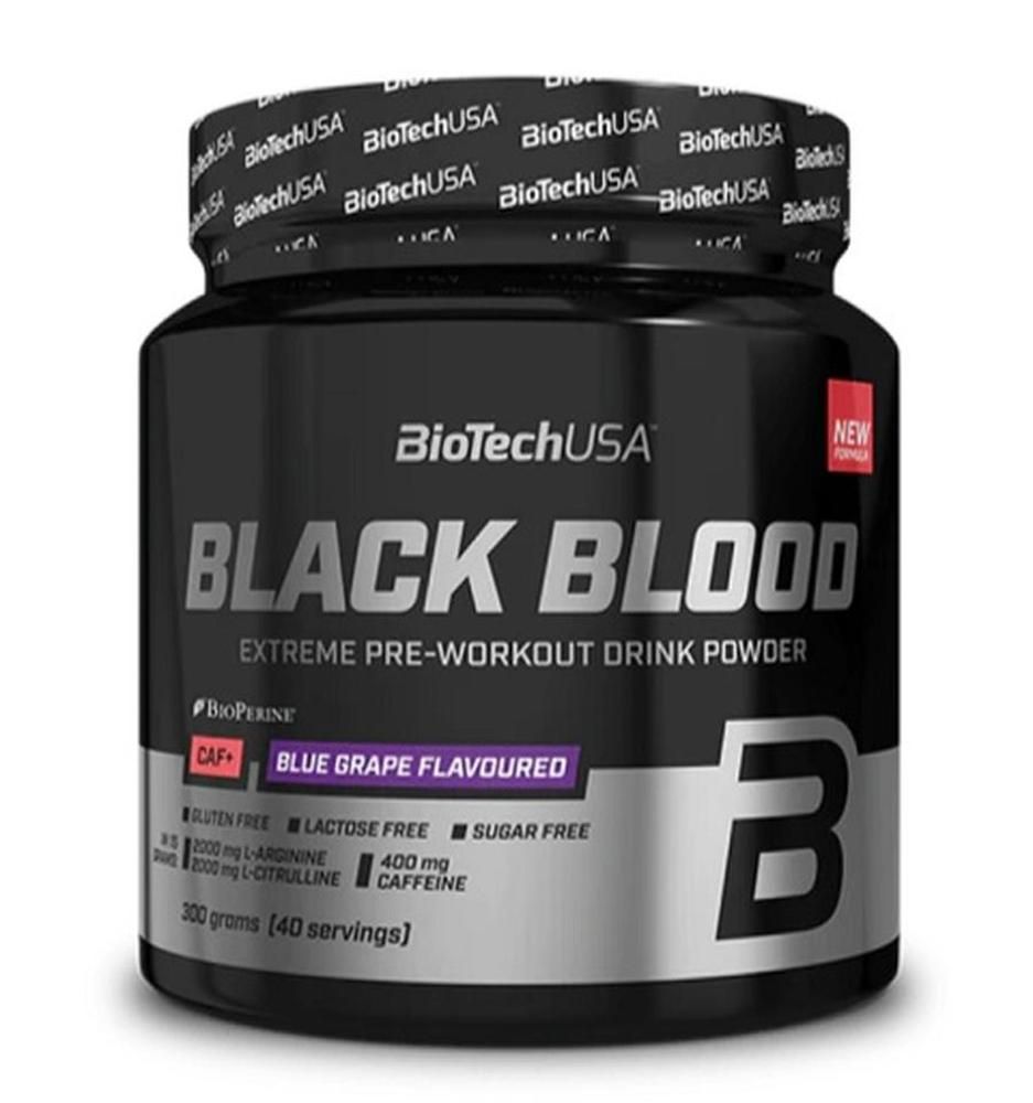 BioTech Black Blood Caf+ (40 Serv.) 300 g Pulver
